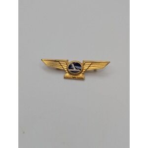 Vintage EASTERN‎ AIRLINES 1960's Junior Stewardess Pilot Metal Wings Pin. RARE